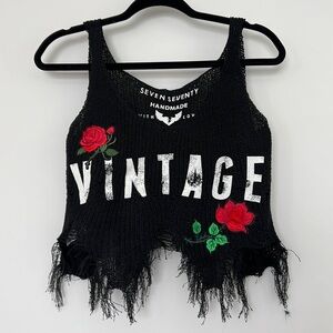 Vintage Seven Seventy Knit Tank Top